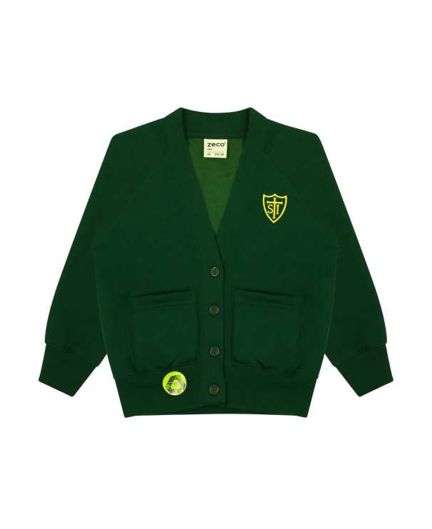 Sweatshirt Cardigan Emb Logo